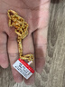 千影珠寶黃金項鏈9999足金男女款素金鏈子全家福真金素鏈送老公按克重 重量9.61-10.0g(含工費25)長43-46 曬單實拍圖