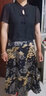 可蓓兒【換季清倉(cāng)】新中式國(guó)風(fēng)小個(gè)子顯瘦遮肉短袖氣質(zhì)優(yōu)雅假兩件裙子 曬單實(shí)拍圖