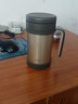 膳魔師（THERMOS）保溫杯男士女士辦公水杯泡茶杯帶手柄商務(wù)水杯TCMF TCMF-501 GL 香檳色 曬單實(shí)拍圖
