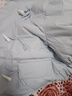 斐莉玥短款羽絨服女寬松設計感糖果色2025冬新款牛角扣白鴨絨面包服外套 湖藍色 [高品質(zhì)羽絨服] S 建議80-130斤 曬單實(shí)拍圖