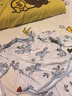 babycare全棉兒童家居服春秋嬰兒睡衣秋裝內(nèi)衣套裝 哈特天空藍(lán) 90cm  曬單實(shí)拍圖