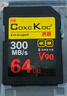 COXCKOC西顆 SD卡 V30V60V90存儲卡 相機內存卡儲存卡 XQD卡適用尼康佳能松下單反 【V90 SD卡64G】讀300M 雙排金手指 曬單實(shí)拍圖