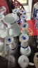 富玉景德鎮(zhèn)陶瓷酒杯白酒杯套裝中式仿古酒具分酒器老式小酒盅家用高檔 二錢青花玲瓏小酒杯（單只） 曬單實(shí)拍圖
