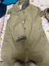 宜惜綺  風(fēng)衣女中長(cháng)款春秋外套2023年新款女裝學(xué)生外套小個(gè)子休閑大衣潮 卡其色 S 曬單實(shí)拍圖