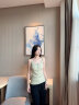 Mom Jane哺乳背心吊带孕妇春夏季薄款产后喂奶内搭打底遮挡月子服免穿内衣 果绿色（赠送罩杯-1件装） L 晒单实拍图