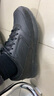 斯凱奇（Skechers）父親節(jié)禮物|男鞋休閑皮鞋通勤鞋黑色商務(wù)鞋加寬鞋頭防滑工作鞋 黑色/BLK 41.5 曬單實(shí)拍圖