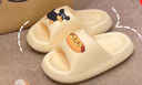 津炳勝踩屎感拖鞋女夏季新款可愛(ài)卡通情侶居家室內涼拖男女休閑防滑涼鞋 烤腸狗黃色38-39碼【內長(cháng)245mm】 標準碼丨腳大腳寬拍大一碼 曬單實(shí)拍圖
