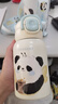 英氏（YEEHOO）保溫杯兒童水杯寶寶保溫杯水杯316不銹鋼保溫杯吸管杯外出杯 胖胖熊雙飲保溫杯 520ml 兒童水杯 曬單實(shí)拍圖