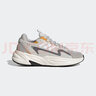 adidas「波波鞋」OZWAVE厚底休閑老爹鞋男女阿迪達斯官方輕運動(dòng) 淺灰色/深灰色/銀色 41 (255mm) 曬單實(shí)拍圖