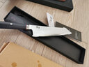 東隼仕上極東AUS-10三合鋼鍛造廚用刀廚師刀日式切付劍型8英寸多功能刀 8英寸AUS10切付刀 曬單實(shí)拍圖