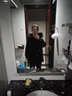AEMAPE女款派克服女2025冬季新款短款夾棉棉衣棉襖棉服加絨外套 黑色 L 建議105-120斤 曬單實拍圖