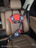 Mixsas汽車(chē)通用頭枕 兒童用靠枕車(chē)載后排睡覺(jué)神器車(chē)上安全帶護頸枕靠枕 睡覺(jué)頭枕+護腹套【紅黑色】 曬單實(shí)拍圖