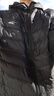 德?tīng)柣葺p薄羽絨服秋冬季輕薄男裝休閑服連帽白鴨絨襖子 黑色 XL 曬單實(shí)拍圖