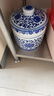 默然諾爾定制景德鎮(zhèn)青花瓷罐陶瓷罐茶葉罐儲(chǔ)物罐中藥罐膏藥罐調(diào)味罐膏方罐 1500克 曬單實(shí)拍圖