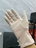源夫人蕾絲防曬手套女士夏季防紫外冰絲薄款開(kāi)車(chē)騎行觸屏防滑短款 米色 均碼 曬單實(shí)拍圖