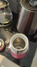 希諾（heenoor）保溫杯女士可愛(ài)迷你便攜花茶杯學(xué)生兒童水杯創(chuàng  )意大肚潮流實(shí)用杯子 淺粉色-300ml【升級新款】禮盒裝 曬單實(shí)拍圖
