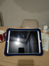 稻草屋 蘋(píng)果ipad11保護套iPadAir8平板外殼迷你5全包air5防摔mini7硅膠殼9代10.2愛(ài)拍6硅膠卡通保護殼9.7 旋轉藍色宇航員+鋼化膜 2018/2017版iPad9.7 曬單實(shí)拍圖