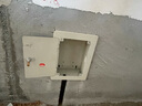 電視電話(huà)箱分線(xiàn)盒弱電箱鐵盒帶鎖室內壁掛式空箱子明裝XFQ-20/30 暗裝大號(320*240*100MM) 曬單實(shí)拍圖