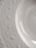 德國唯寶（Villeroy&Boch）賽琳妮系列 精細瓷餐盤餐具 沙拉盤 古典浮雕沙拉碟 魚盤 深盤 24cm 曬單實拍圖