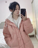 CTOX2025年新款棉衣棉服女冬季韓版寬松假兩件外套加厚時(shí)尚學(xué)生棉襖潮 粉色 【加厚保暖】 M 【105-120斤】 曬單實(shí)拍圖