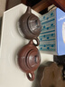 吉羊宜興紫砂壺純手工制茶壺家用泡茶壺功夫茶具 上新橋壺200ml 紫泥 曬單實(shí)拍圖