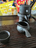 紫砂功夫茶具套裝家用懶人自動(dòng)泡茶壺石磨陶瓷沖茶神器喝茶茶杯 如意黑舍得自動(dòng)茶具 曬單實(shí)拍圖