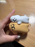 雅見(jiàn) 卡通可愛(ài)貼貼小狗適用airpods4保護殼趣味狗狗新款創(chuàng  )意蘋(píng)果無(wú)線(xiàn)藍牙耳機保護套三代軟殼情侶小眾 【線(xiàn)條小狗抱抱】收藏送掛鉤 AirPods 1/2代 耳機套 曬單實(shí)拍圖