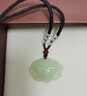 汐唯輕奢新疆和田玉蓮花吊墜玉墜荷花項(xiàng)鏈招財(cái)轉(zhuǎn)運(yùn)掛件蓮蓬玉石飾品 曬單實(shí)拍圖