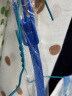 颜域碎花桑蚕丝连衣裙女新款夏季优雅气质收腰显瘦中长裙 蓝花 L/40 实拍图