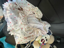 多菲尼森兒童泳衣+【泳帽】泡溫泉海邊玩耍女童女孩長袖連體甜美可愛泳衣 兒童露背長袖泳衣+泳帽【110碼】 曬單實拍圖