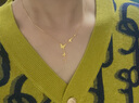 歌米拉 針織開(kāi)衫女小個(gè)子短款春秋裝新款長(zhǎng)袖慵懶風(fēng)寬松毛衣外套女外搭 綠色 XL 曬單實(shí)拍圖