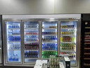 慕雪商用冷藏飲料柜展示柜超市啤酒飲料牛奶水果保鮮柜冷柜帶外機分體式立式三開(kāi)門(mén)四開(kāi)門(mén)展示柜冰箱 無(wú)邊全屏款四門(mén)除霧2800寬加大款 0x000x2100mm 曬單實(shí)拍圖