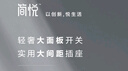 羅格朗開關插座面板簡悅深砂銀86型啞面單控五孔帶USB五孔地腳燈 四開單控開關 曬單實拍圖