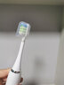 雋悅適用于韓國JOYJULY久妮電動(dòng)牙刷頭D1/D2/CK808/809/609替換牙刷刷頭 D2/CK809白色清潔型6支裝 曬單實(shí)拍圖