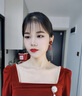 京禮京達(dá)敬酒服新娘頭飾簡(jiǎn)單大氣婚紗結(jié)婚高級(jí)感簡(jiǎn)約秀禾服訂婚旗袍發(fā)飾女 新娘花朵發(fā)夾套裝 曬單實(shí)拍圖