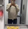 Gap男女裝春秋美式休閑運(yùn)動衛(wèi)衣情侶寬松連帽衫892188 黑灰色 175/96A(L)亞洲尺碼 曬單實(shí)拍圖