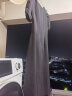 范思蓝恩22FS2038胸前镂空连衣裙女夏新款高级感气质显瘦裙子 气质黑 L 实拍图