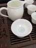 衡儒 德化白瓷釉公道杯 陶瓷茶道配件勻杯公杯分茶器茶漏杯茶具 知音公杯 曬單實(shí)拍圖
