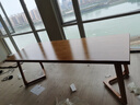 名足漢匠北歐實(shí)木餐桌小戶型餐椅組合吃飯桌原木日式家用長(zhǎng)方形桌子工作臺(tái) 支持定制 上門(mén)安裝 曬單實(shí)拍圖