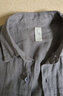 漢絮雙口袋工裝長(cháng)袖亞麻襯衫男士文藝休閑寬松純色麻料襯衣外套男 灰色 L 曬單實(shí)拍圖