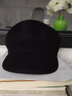 佰薏 帽子女士韓版秋冬季羊毛呢貝雷帽英倫氣質(zhì)時(shí)尚百搭鴨舌八角禮帽 BLM-41黑色 可調節(54-59cm) 曬單實(shí)拍圖