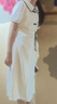 GOCHIEI新中式國風(fēng)連衣裙子女夏季2025新款設(shè)計(jì)感小眾高級(jí)感氣質(zhì)顯瘦長裙 [杏色] 40-45kg-S 曬單實(shí)拍圖