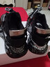 BM INS歐貨厚底炸街老爹鞋女款春秋季新款休閑運動(dòng)跑步鞋ins潮 黑色單里 39 曬單實(shí)拍圖