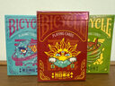 BICYCLE單車(chē)撲克牌 潮流花切盲盒系列天氣欲爆 6副裝禮盒 曬單實(shí)拍圖