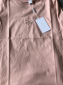 长袖T恤女红粉宣言2022春季新款女装上衣百搭打底上衣 粉红色 M 实拍图