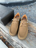 他她（TATA）商務(wù)棕色皮鞋男士休閑真皮軟底單鞋2025春季新款OEM02AM5 土黃 42 曬單實(shí)拍圖