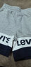 Levi's李維斯童裝男童純棉短褲夏季新款兒童褲子中大童五分褲 花紗灰 110 /53 【建議身高104-110cm】 曬單實拍圖