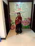 馬櫻紅雨 兒童漢服女童古裝超仙演出服仙女飄逸古代公主國(guó)學(xué)大袖衫表演服 紅色款【+五樣+繡花鞋】備注鞋碼 160 /建議身高160厘米左右 曬單實(shí)拍圖