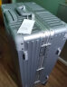 NAUTICA行李箱男大容量旅行箱铝框密码箱万向轮结实拉杆箱皮箱32英寸黑色 实拍图