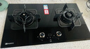 能率（NORITZ）燃?xì)庠罹唠p灶家用5.2kW猛火 安全定時(shí) 可調(diào)節(jié)底盤 臺(tái)嵌兩用 天然氣灶63%高熱效率 JZT-EZ02【臺(tái)嵌鋼化玻璃+5.0KW】 曬單實(shí)拍圖